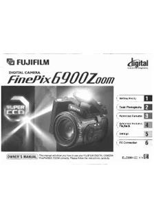 Fujifilm FinePix 6900 manual. Camera Instructions.